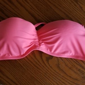 Xhilration XL bandeau bikini top
